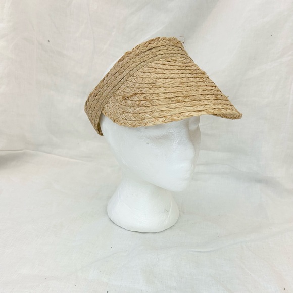 Rip Curl Essential Straw Visor - Natural Straw Visor Hat - Picture 7 of 12